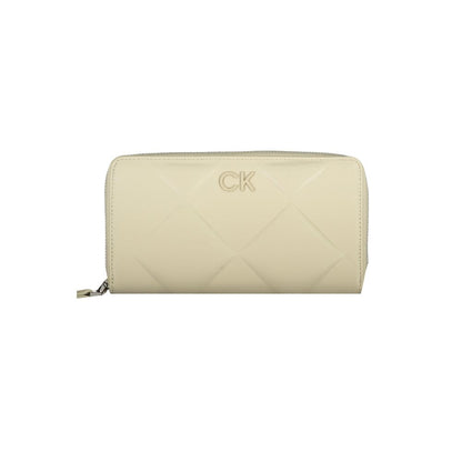 Calvin Klein Beige Polyester Wallet Calvin Klein