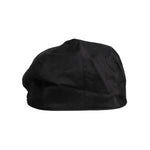 Dolce & Gabbana Black Cotton Newsboy Capello Cabbie Hat HAT9679-60