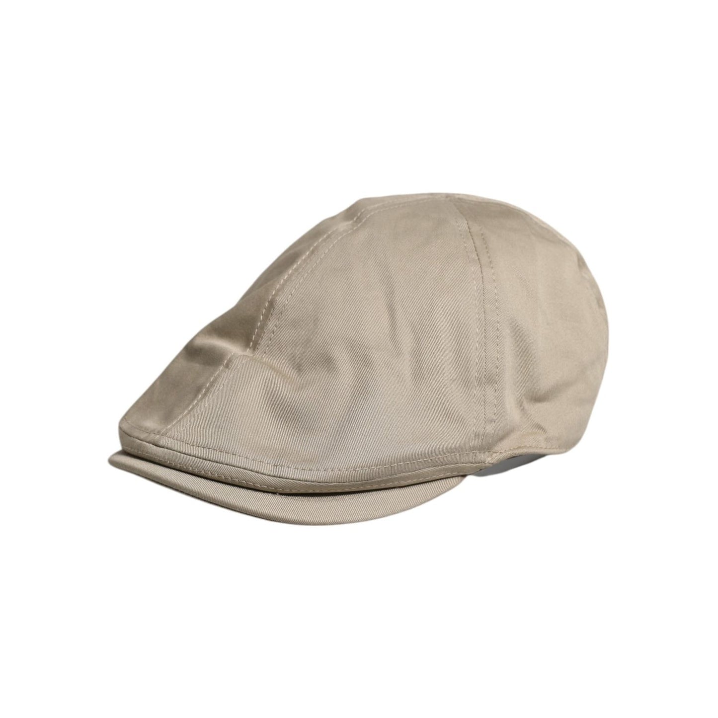 Dolce & Gabbana Beige Cotton Newsboy Capello Cabbie Hat