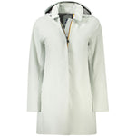 K-WAY Green Polyester Women Coat KW-34216-M
