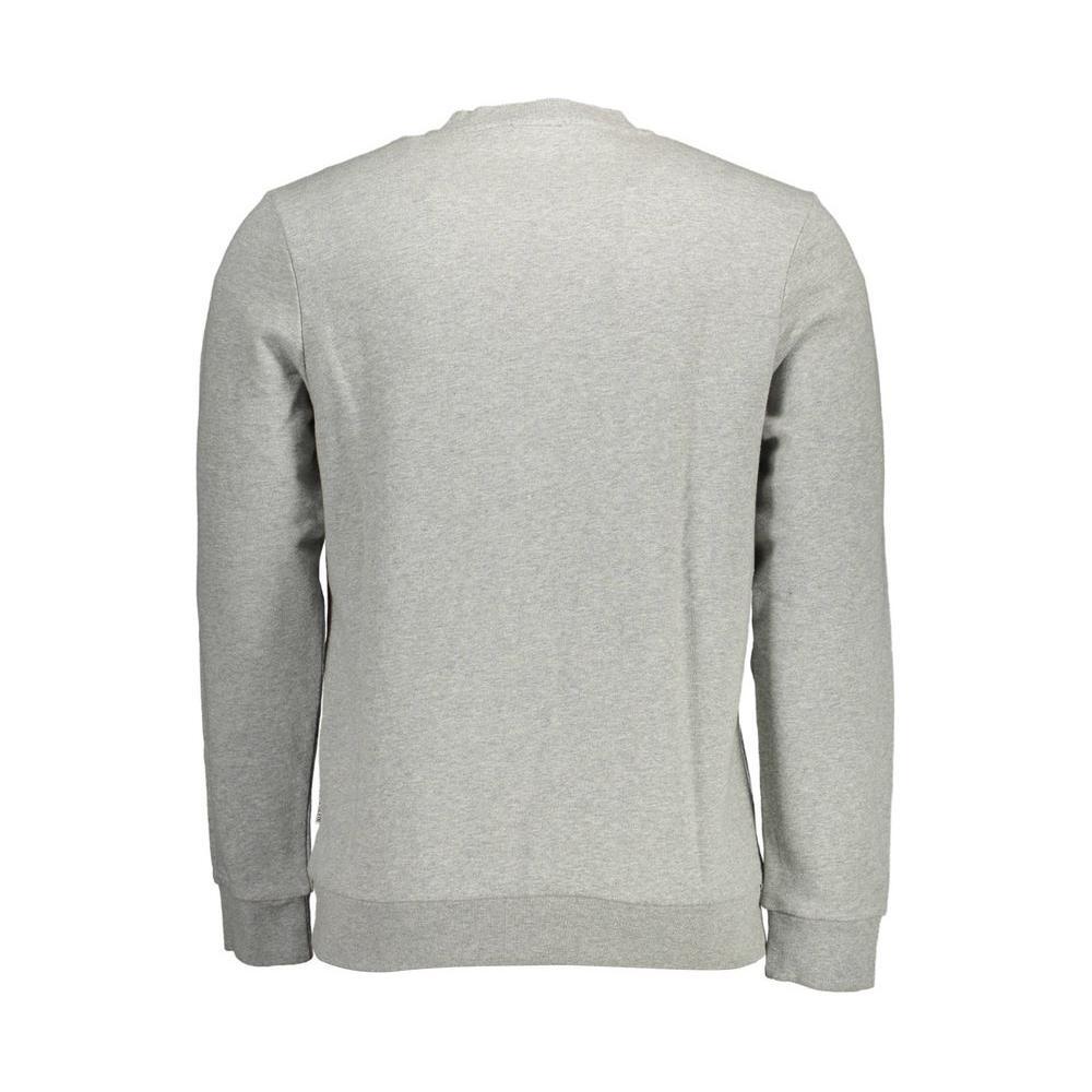 Napapijri Gray Cotton Men Sweater NA-11723-XL