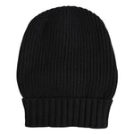 Dolce & Gabbana Black Cashmere Knitted Winter Beanie Hat