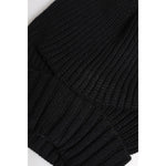 Dolce & Gabbana Black Cashmere Knitted Winter Beanie Hat