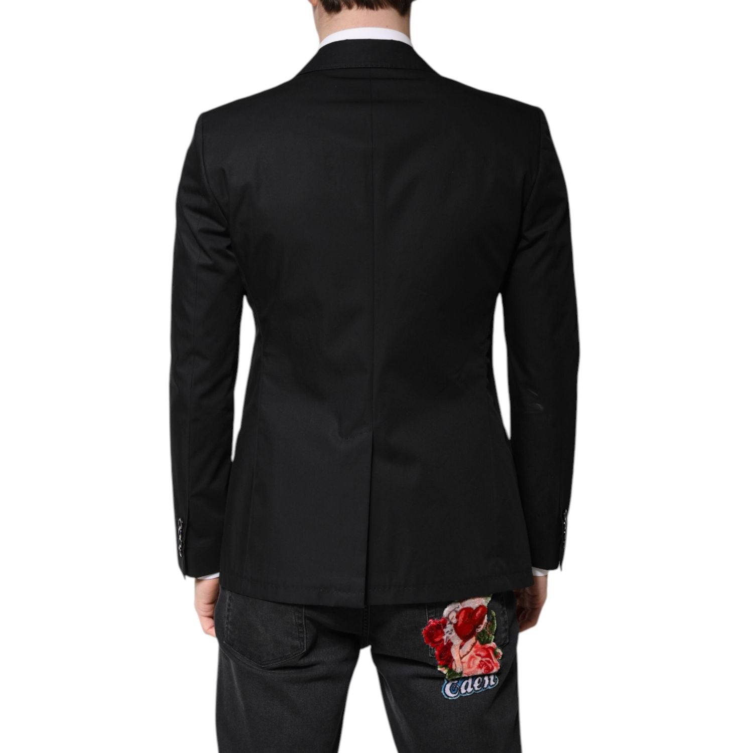 Front view with bag zipped and handles upright.