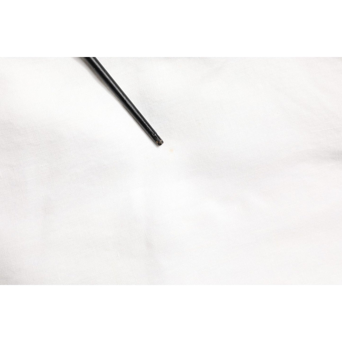 Dolce & Gabbana White Linen Mid Waist Men Dress Pants