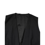 Dolce & Gabbana Black Single Breasted Formal Blazer with Vest KOS2271-46