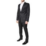 Dolce & Gabbana Dark Gray Wool Single Breasted 2 Piece Suit KOS2298-48