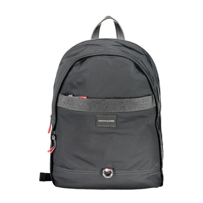 Tommy Hilfiger Black Polyester Men Backpack 1728,67403481248,Backpacks - Bags,Bags,Black,Men,New with tags,Tommy Hilfiger
