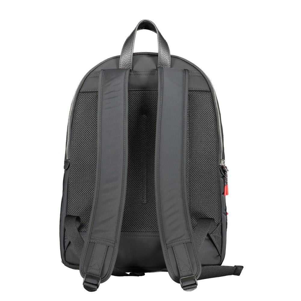 Tommy Hilfiger Black Polyester Men Backpack 1728,67403481248,Backpacks - Bags,Bags,Black,Men,New with tags,Tommy Hilfiger