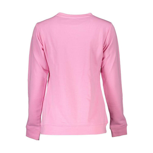 Cavalli Class Pink Cotton Sweater CA-26821-XXL