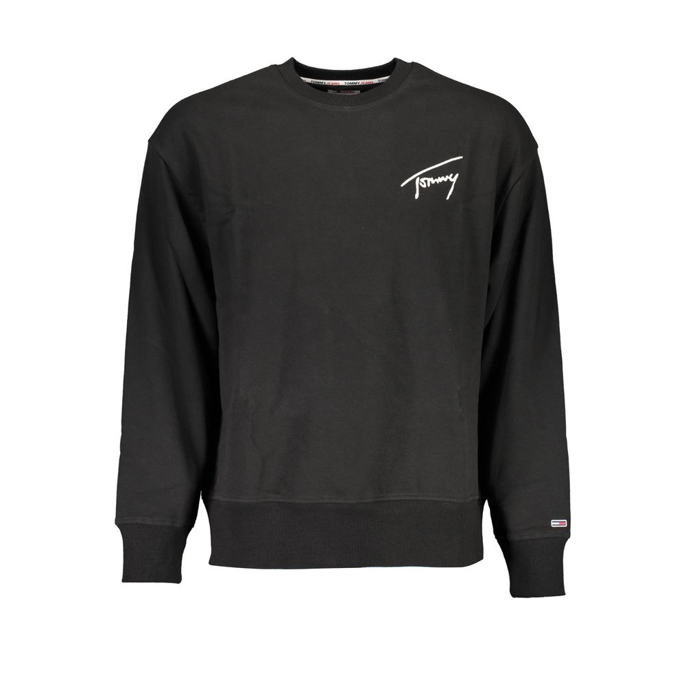 Tommy Hilfiger Black Cotton Sweatshirt