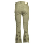Desigual Green Cotton Women Jeans DE-37509-38
