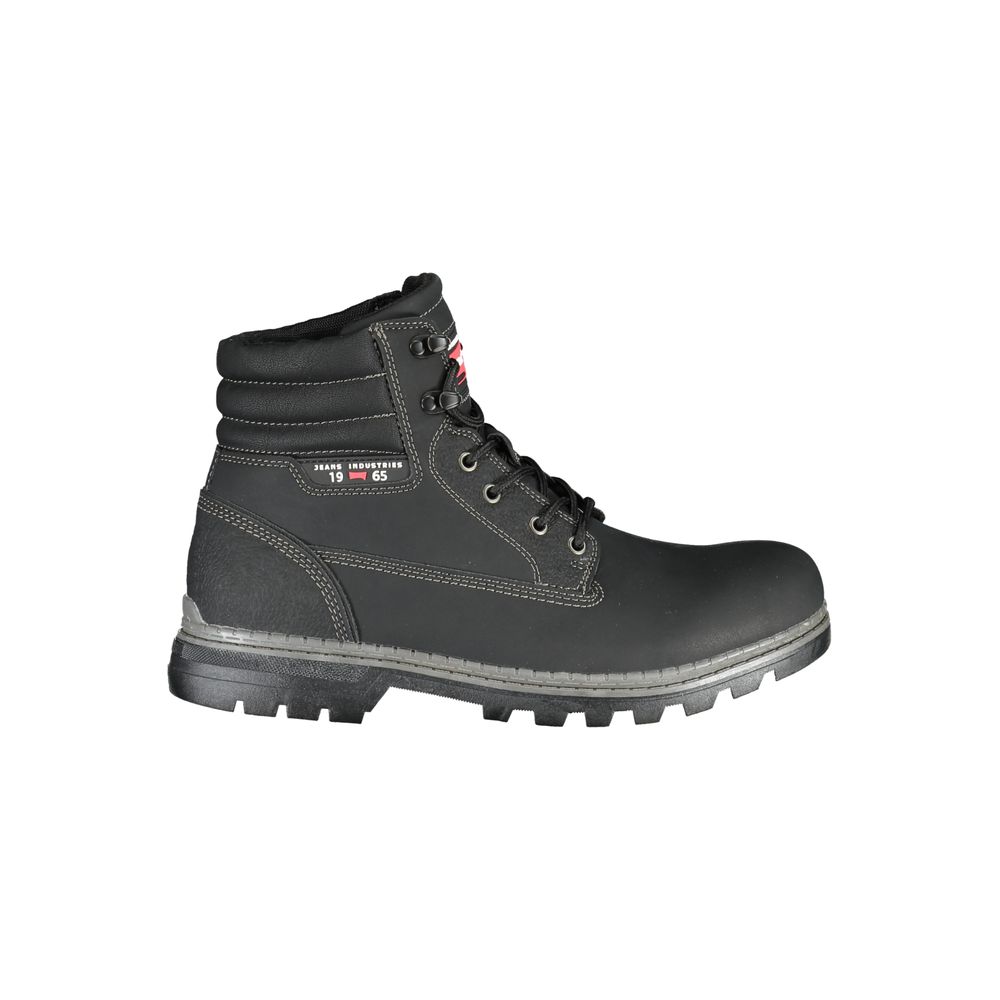 Carrera Black Polyester Men Boot
