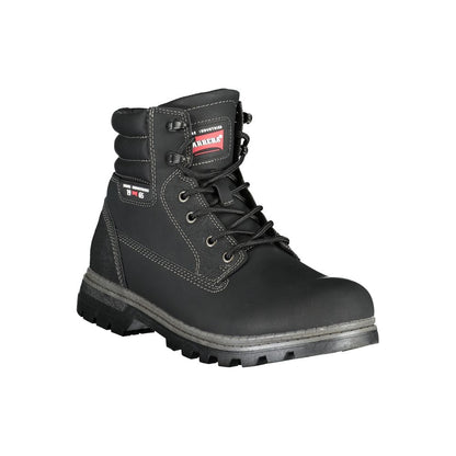 Carrera Black Polyester Men Boot