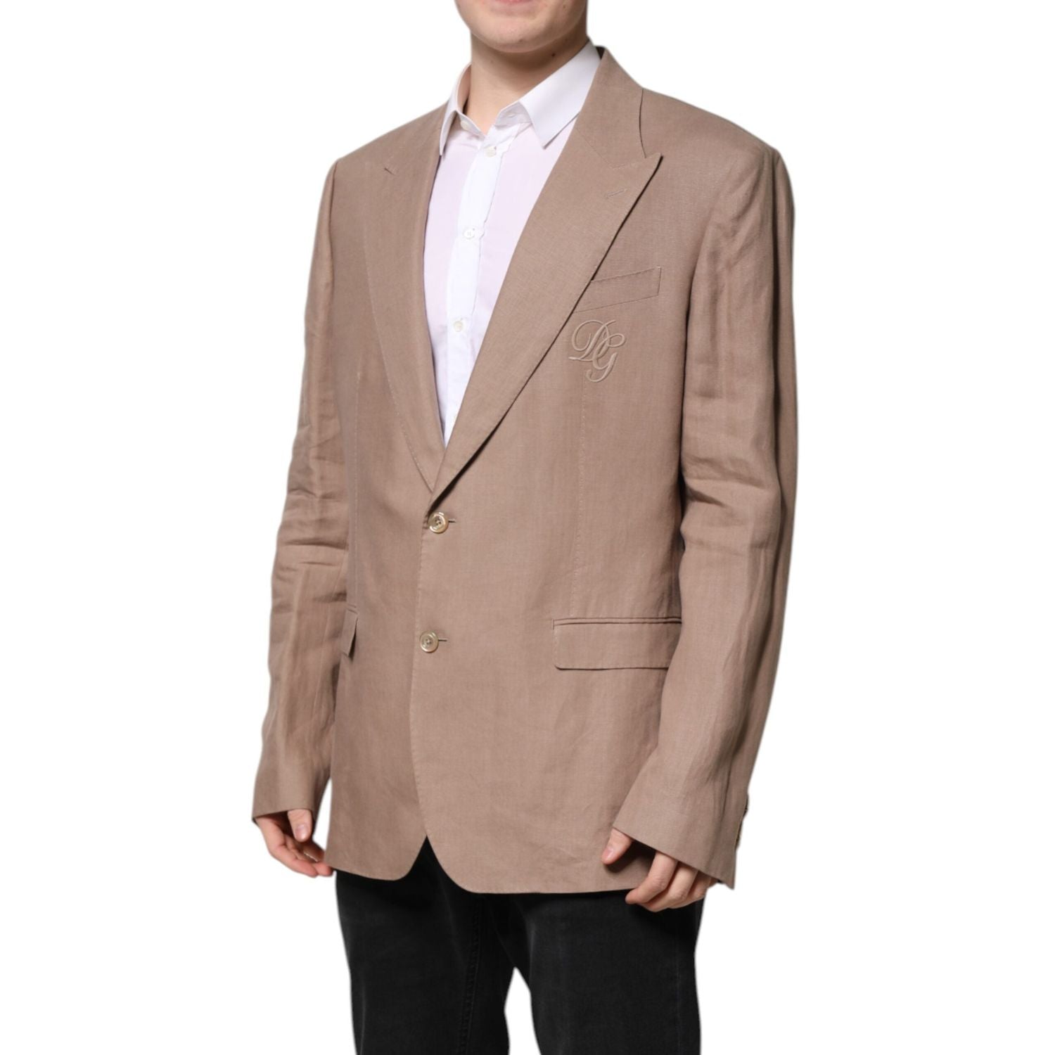 Front view with bag zipped and handles upright.