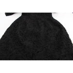 Dolce & Gabbana Black Floral Lace Long Bodycon Maxi Dress