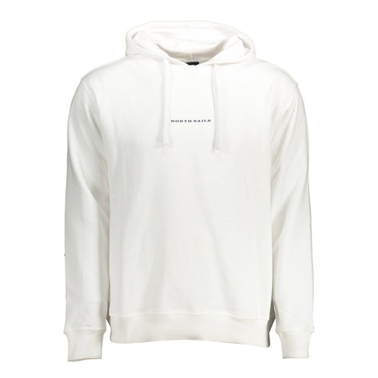 North Sails White Cotton Men Sweater NO-12523-XXL