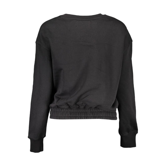 Calvin Klein Black Cotton Women Sweater CA-13476-XL