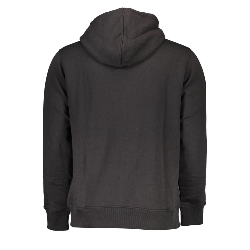 Calvin Klein Black Cotton Men Sweater CA-16529-XL