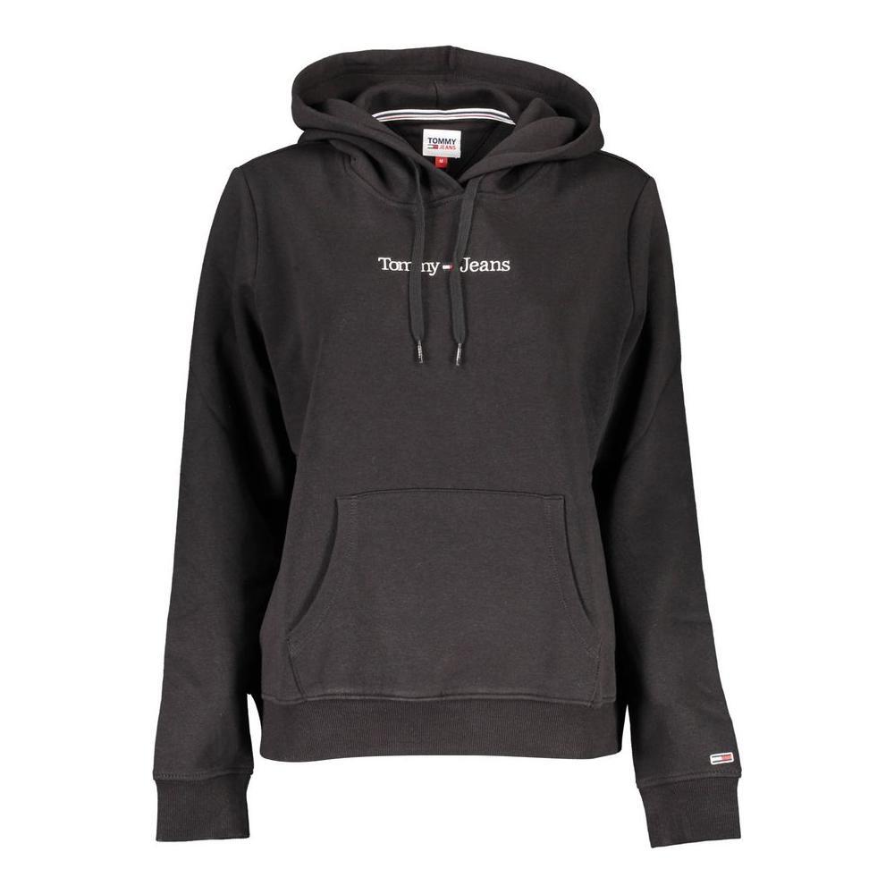 Tommy Hilfiger Black Cotton Women Sweater