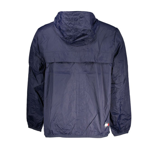 Tommy Hilfiger Blue Recycled Nylon Men Jacket