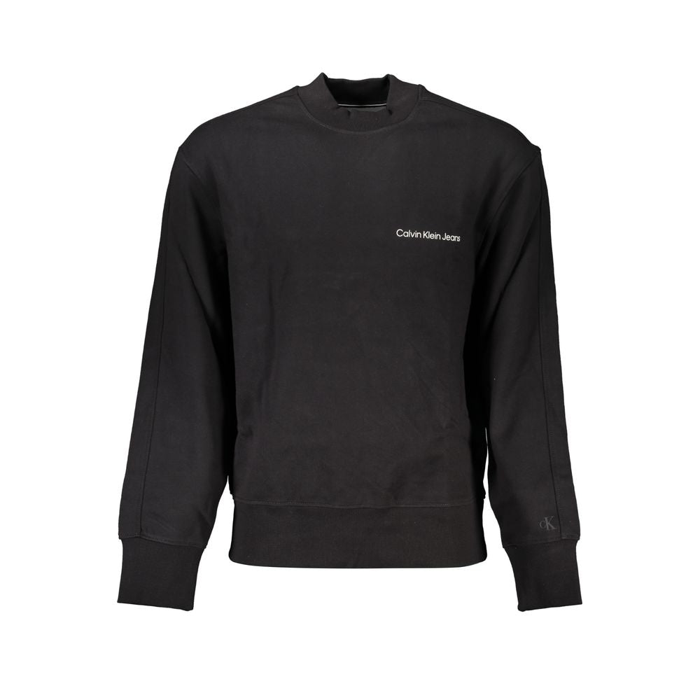 Calvin Klein Black Cotton Men Sweater