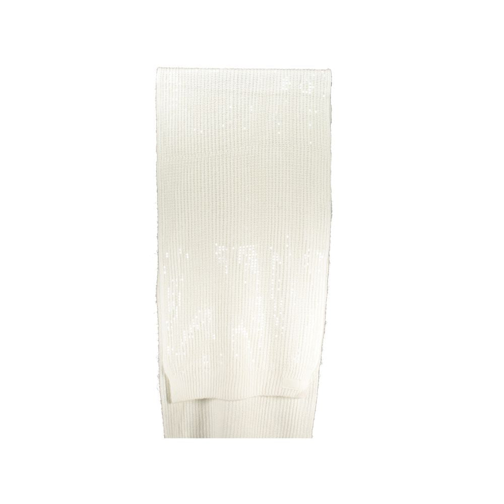 Guess Jeans White Polyester Women Scarf GU-32599