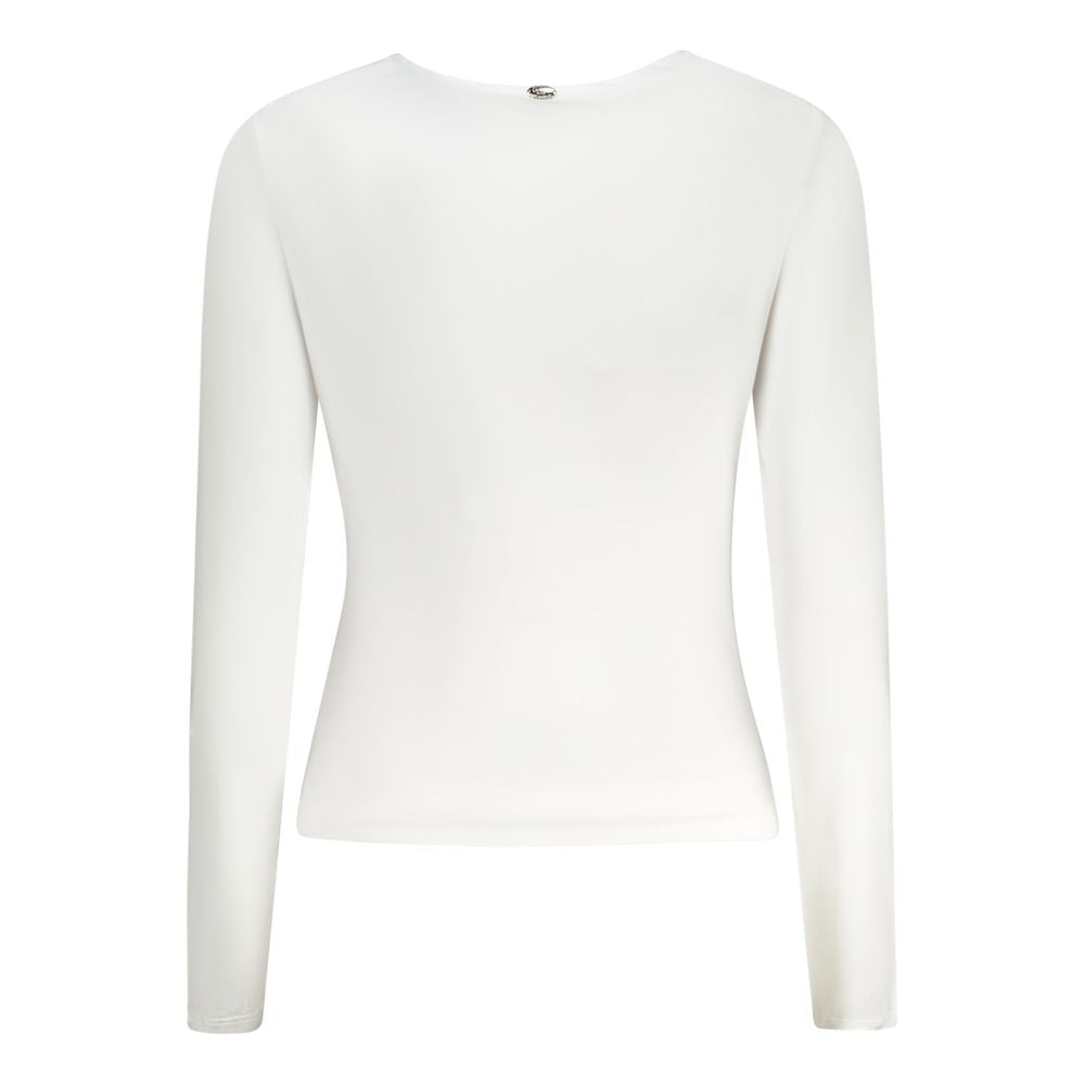 Guess Jeans White Polyester Women Top GU-35072-XS