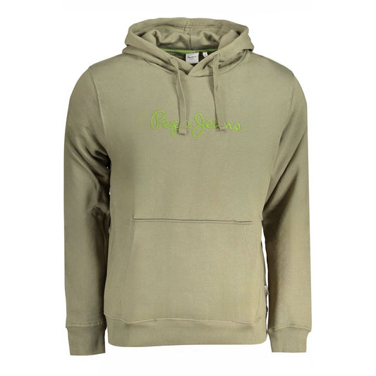 Pepe Jeans Green Organic Cotton Men Sweater
