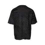 Dolce & Gabbana Black Cotton Bandana Logo Crew Neck T-shirt TSH90426-52