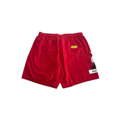 Iceberg Red Polyester Men's Swim Short
