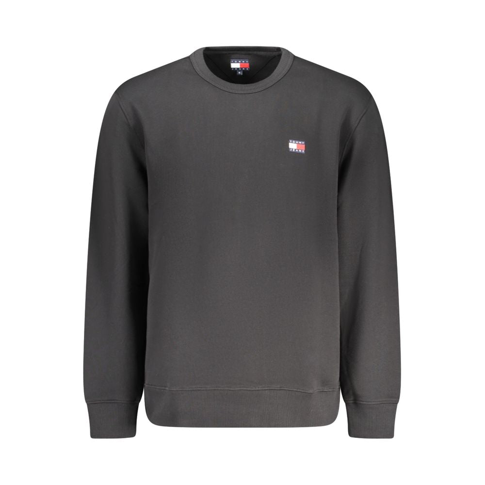 Tommy Hilfiger Black Cotton Sweatshirt
