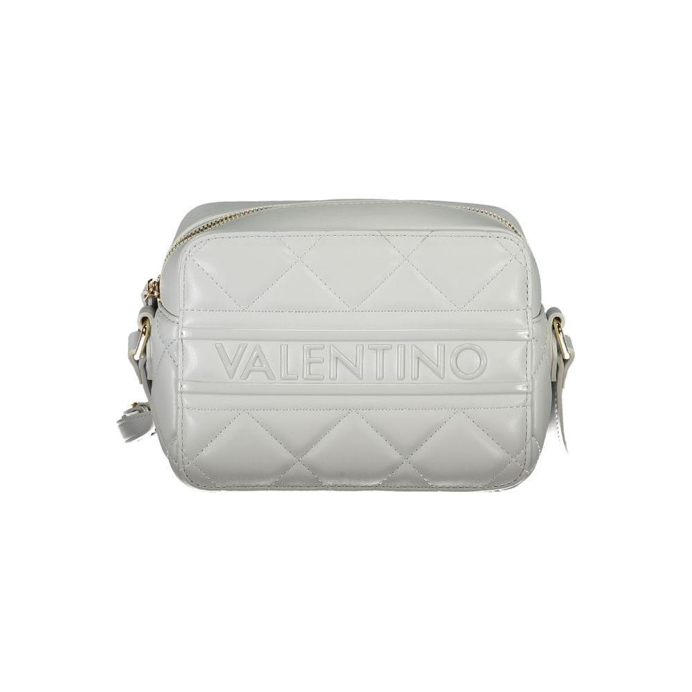 Front view with bag zipped and handles upright.