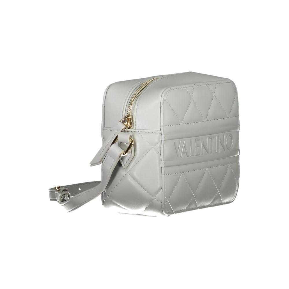 Front view with bag zipped and handles upright.