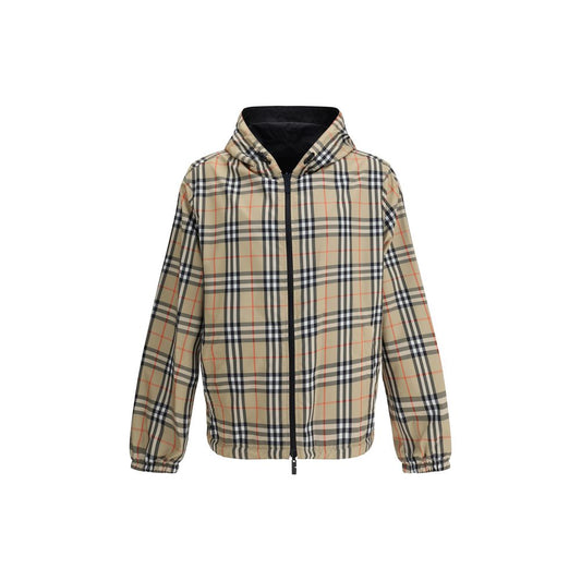 Burberry Multicolor Polyester Shell Jacket