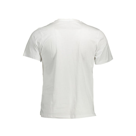 North Sails White Cotton Men T-Shirt NO-10766-XL