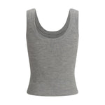Brunello Cucinelli Ribbed tank Top BR-MLV110210C072-XXS