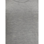 Brunello Cucinelli Ribbed tank Top BR-MLV110210C072-XXS