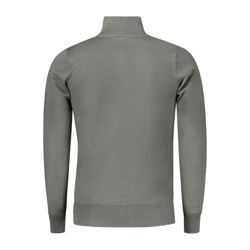 Coveri Moving Green Viscose Men Sweater CO-33037-XXL