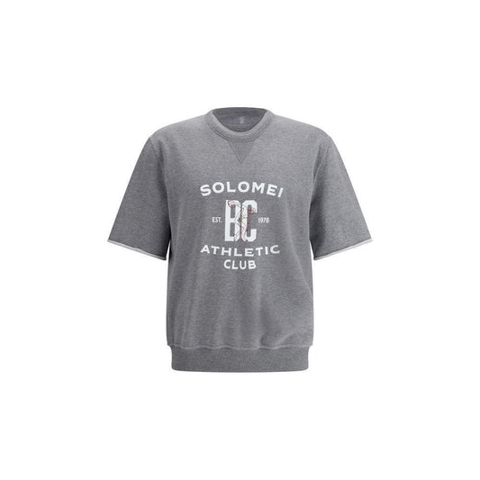 Brunello Cucinelli Short-sleeve Sweatshirt BR-MN05N3378GC192-S