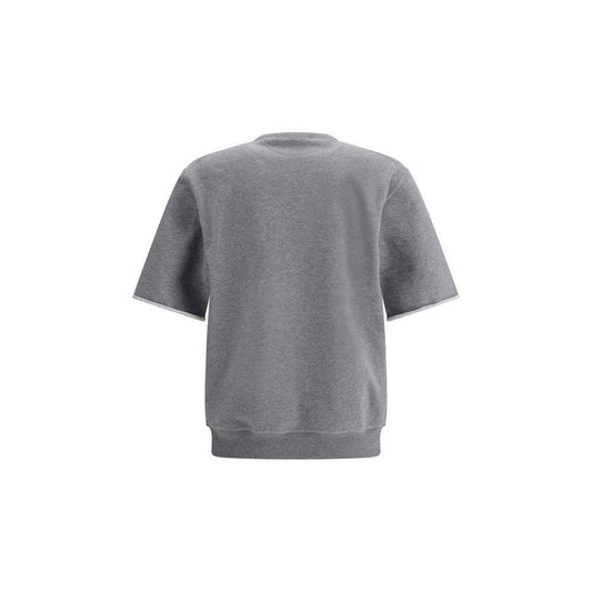 Brunello Cucinelli Short-sleeve Sweatshirt BR-MN05N3378GC192-S