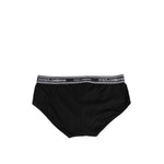 Dolce & Gabbana Black Cotton Stretch Logo Print Brief Underwear BIK1260-4