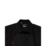 Dolce & Gabbana Black Crystal GOLD Formal Men Dress Shirt TSH90681-42
