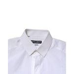 Dolce & Gabbana White MARTINI Long Sleeves Dress Formal Shirt TSH906723-38