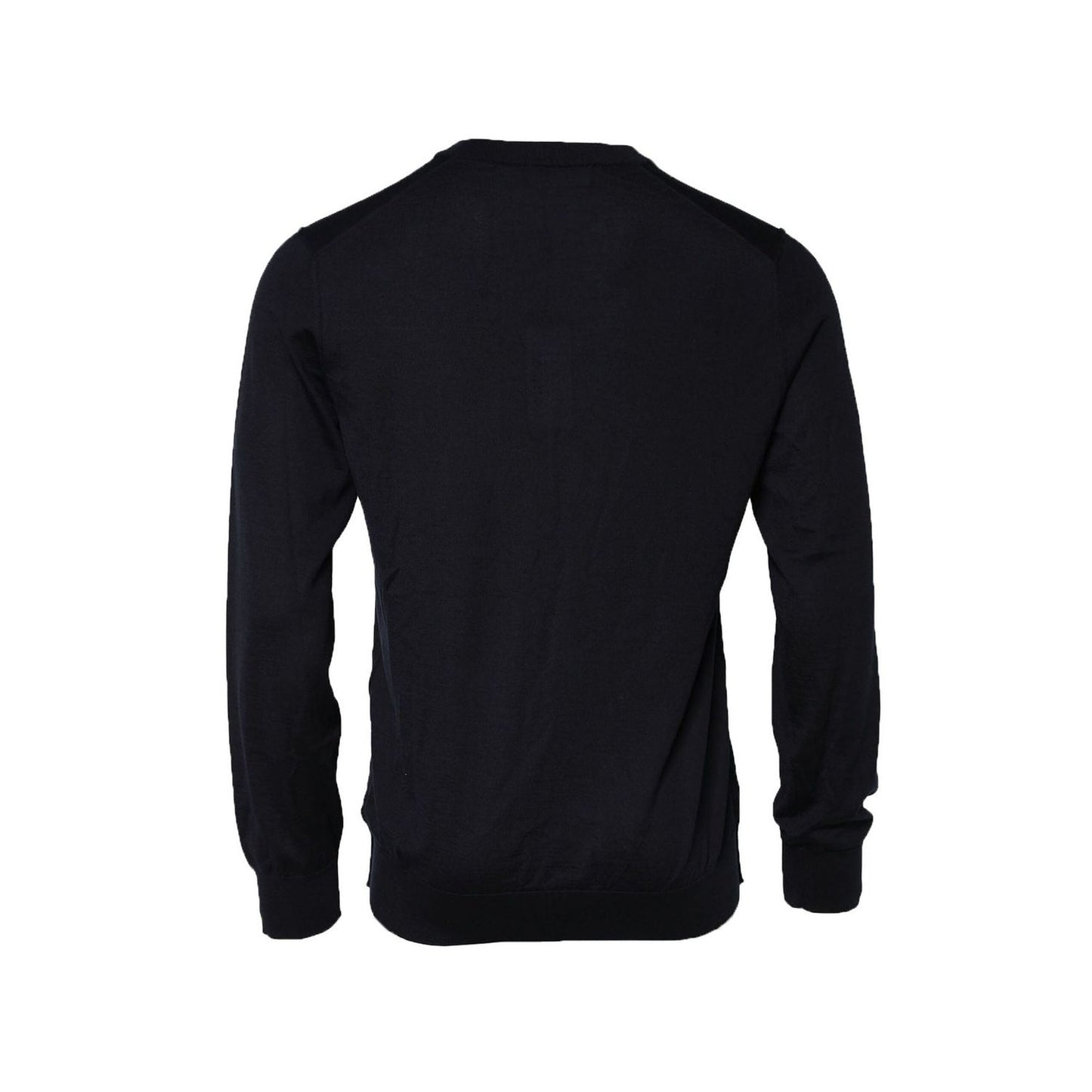 Dolce & Gabbana Black Cashmere Crew Neck Sweatshirt Sweater TSH90540-50