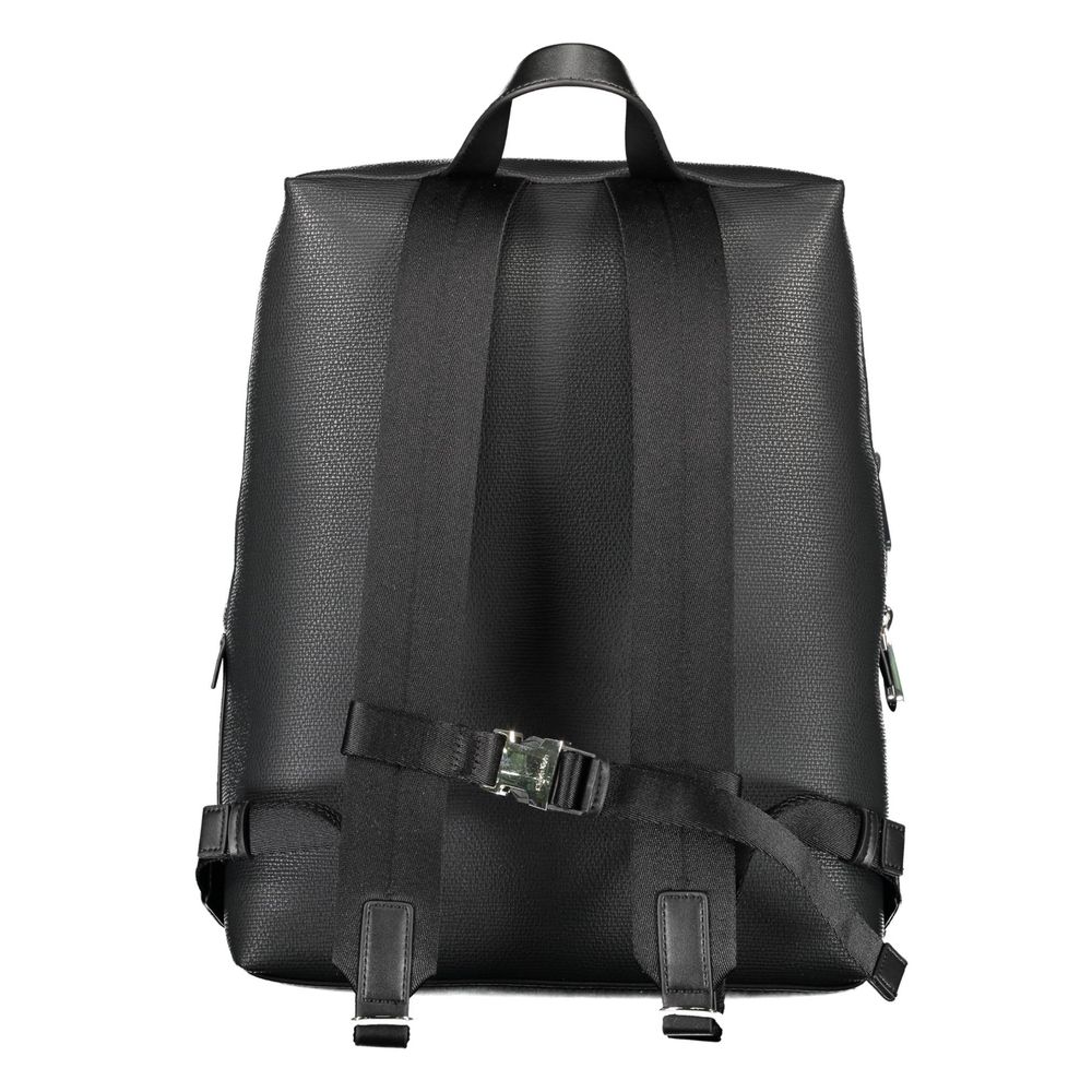 Calvin Klein Black Polyester Men Backpack CA-14269