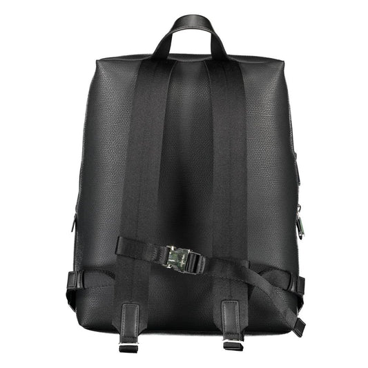 Calvin Klein Black Polyester Men Backpack CA-14269