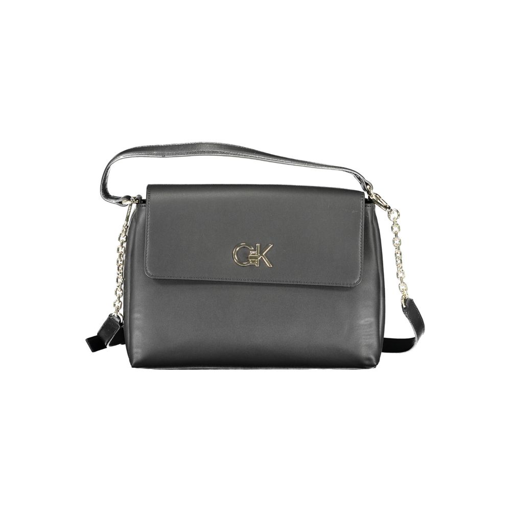 Calvin Klein Black Polyester Handbag