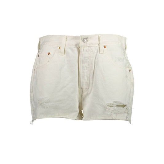 Levi's White Cotton Women's Jean
