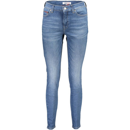 Tommy Hilfiger Blue Cotton Women Skinny Jean